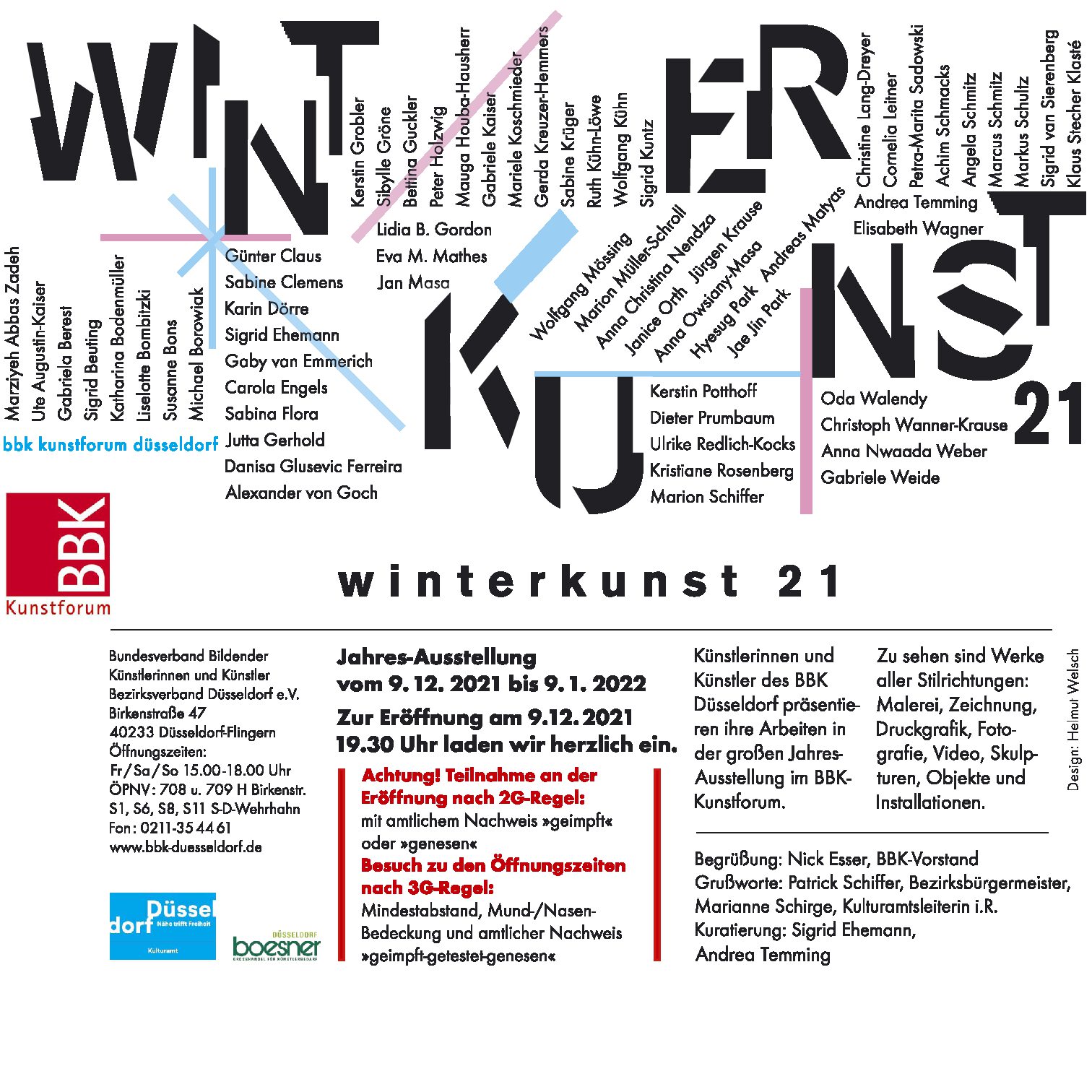 Read more about the article Ausstellung “Winterkunst” im BBK Kunstforum Düsseldorf